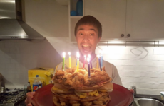 This fast food birthday cake is an absolutely glorious abomination