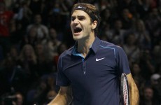 Vintage Federer defeats Tsonga, sets down marker for 2012