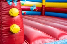 Nine children wounded after inflatable slide breaks free in the UK