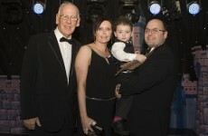 Little Liam receives bravery award