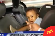 A toddler threw a massive tantrum live on the news and it was just brilliant