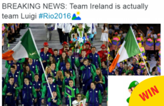 People are obsessed with Team Ireland's 'Luigi' inspired Olympic uniforms