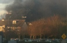 Large fire reported in Santry