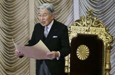 Japan's Emperor Akihito hints that he wishes to abdicate due to failing health