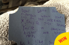 This kid's letter to Ghosbusters' Leslie Jones absolutely shut down the haters