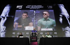 Watch: Nate Diaz and Conor McGregor at the UFC 202 press conference