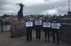 Scaled-down protest at Puck Fair after alleged threatening calls to activists