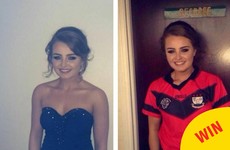 This girl in Laois left her Debs to play a GAA match and returned later that night