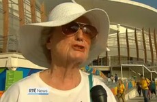 The most adorable Dublin granny was interviewed at the Olympics on the RTÉ news last night