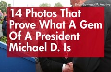 14 photos that prove what a gem of a President Michael D is