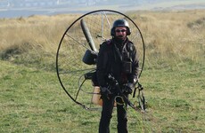 One man's dream project to fly from Ireland to Africa by lawnmower gets under way this week
