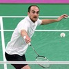 Scott Evans battles from a set down to become first Irishman to win an Olympic badminton match