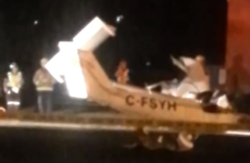 Canadian man killed after stealing a plane and crashing it onto road
