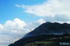 Firefighters tackle blaze on Bray Head