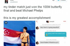 This girl didn't reply to a lad's Tinder message... and then he won an Olympic gold medal