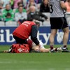 Dislocated elbow and hamstring injury cost Galway two players at half-time today