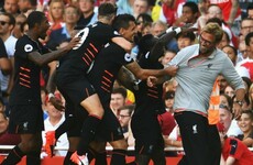 'I knew I shouldn't celebrate but it was too late, I had Sadio on my back!'