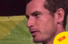 Andy Murray shot down a BBC reporter who seemed to forget women play tennis