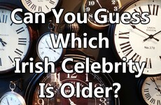 Can You Guess Which Irish Celebrity Is Older?