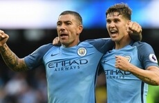 'Kolarov display one of the best I have seen at centre-back'