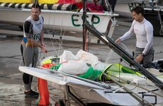 Victory for McGovern and Seaton clinches spot in 49er medal race