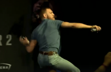 UFC 202 press conference ends with bizarre skirmish as Diaz and team walk out