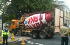 Man arrested after 'Cementgate'