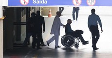 Pat Hickey taken from Rio hospital in a wheelchair