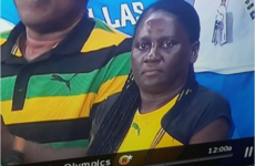 Usain Bolt's mam didn't look all that impressed with another Olympic gold last night