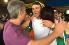 The moment Thomas Barr ran into his parents after the Olympic final was just lovely