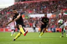 Aguero and Nolito on the double as City cruise past Stoke