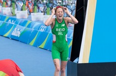 Aileen Reid finishes 21st in the Olympic triathlon