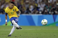 Neymar's winning penalty brings an Olympic moment for all of Brazil to savour