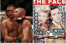 Everyone made the exact same joke about the McGregor/Diaz fight last night