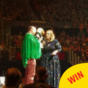 Adele brought an Irishman and his adorable dog up on stage in California