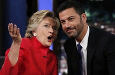 Hillary Clinton laughed off claims about her health on a US talk show last night
