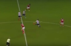 Millwall's Shaun Williams lobbed a fellow Irishman from the halfway line last night