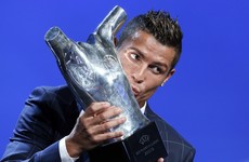 Ronaldo beats Bale and Griezmann to Best Player in Europe award