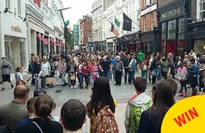 This 11-year-old Cork singer blew Dublin away with her busking skills