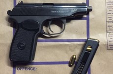 Handgun and ammunition seized by gardaí targeting feuding gangs