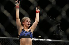 Vanzant panties paige UFC's Paige