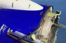US flight makes emergency landing after engine breaks apart