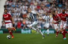 James McClean makes first start of the season as West Brom labour to uninspired draw