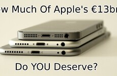 How Much Of Apple's €13bn Do YOU Deserve?