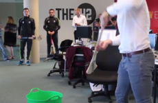 Henry Shefflin and the Bennett brothers came to help us with our Hurling Bin Challenge