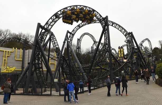 Passengers stuck for 30 minutes on Alton Towers rollercoaster