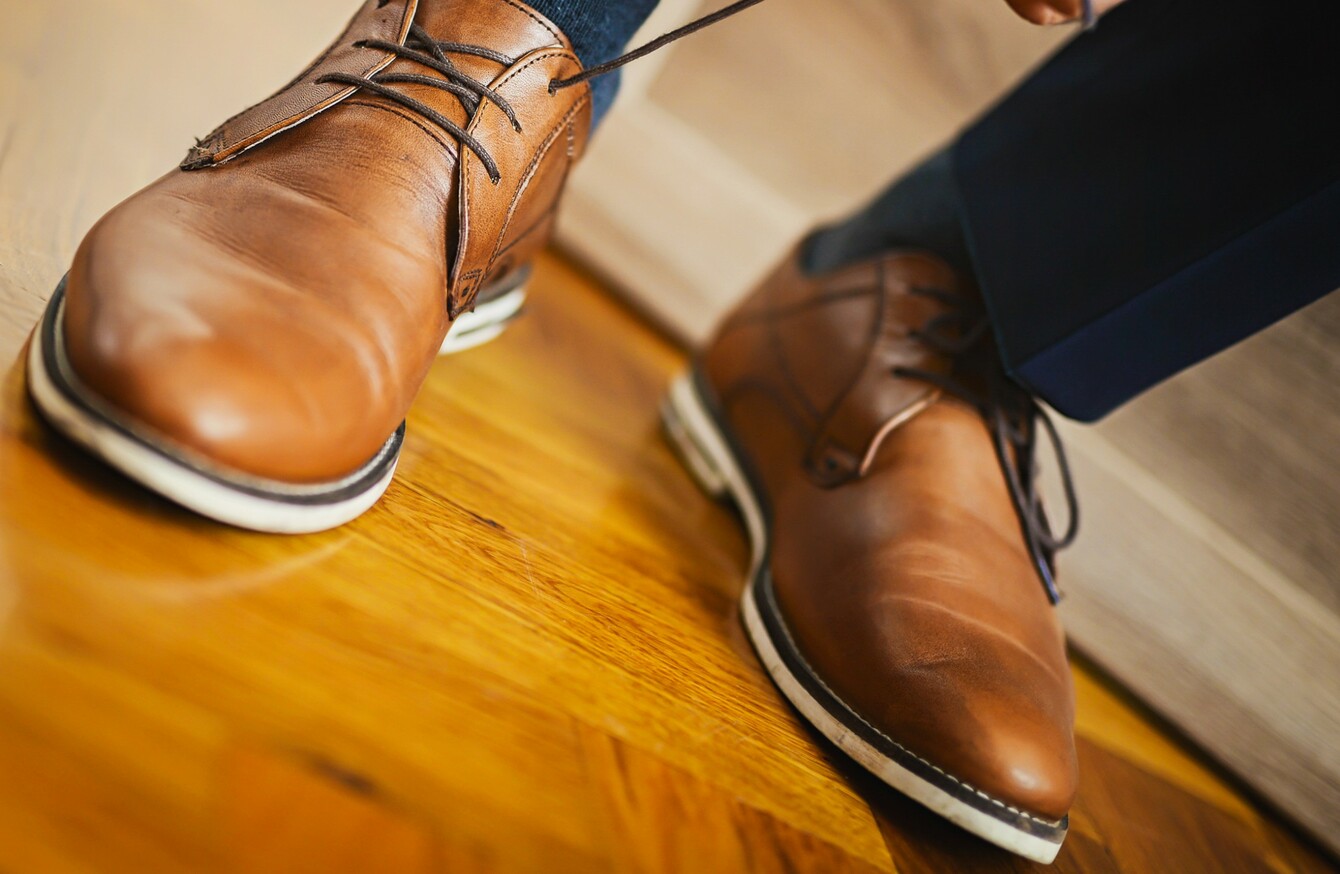 Wearing brown shoes with a suit could lose you a job in banking