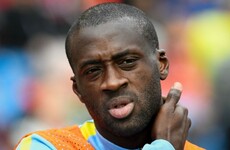 Pep Guardiola leaves Yaya Toure out of City's Champions League squad