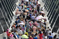 The world's longest glass bridge has closed after visitors flock to see it