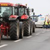 Farmers and truckers blockading Calais in protest at migrant camp "The Jungle"